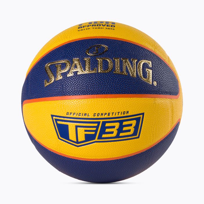 М'яч баскетбольний  Spalding TF-33 Gold 76862Z розмір 6
