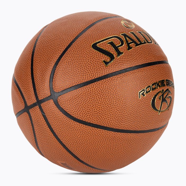 Spalding Rookie Gear Шкіряний баскетбольний м'яч Spalding Rookie Gear помаранчевий розмір 5 2