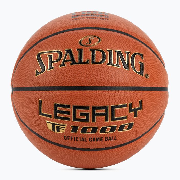 Баскетбольний м'яч Spalding TF-1000 Legacy FIBA 76964Z Розмір 6