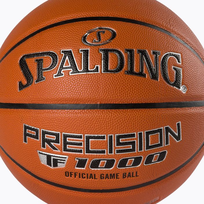 М'яч баскетбольний  Spalding TF-1000 Precision Logo FIBA 76965Z розмір 7 3