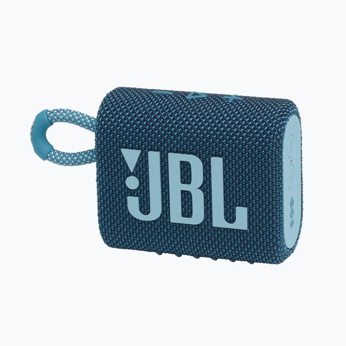 Колонка мобільна JBL GO 3 синя JBLGO3BLU