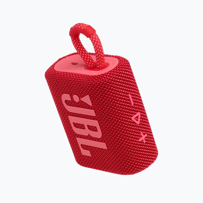 Колонка мобільна JBL GO 3 червона JBLGO3RED 4