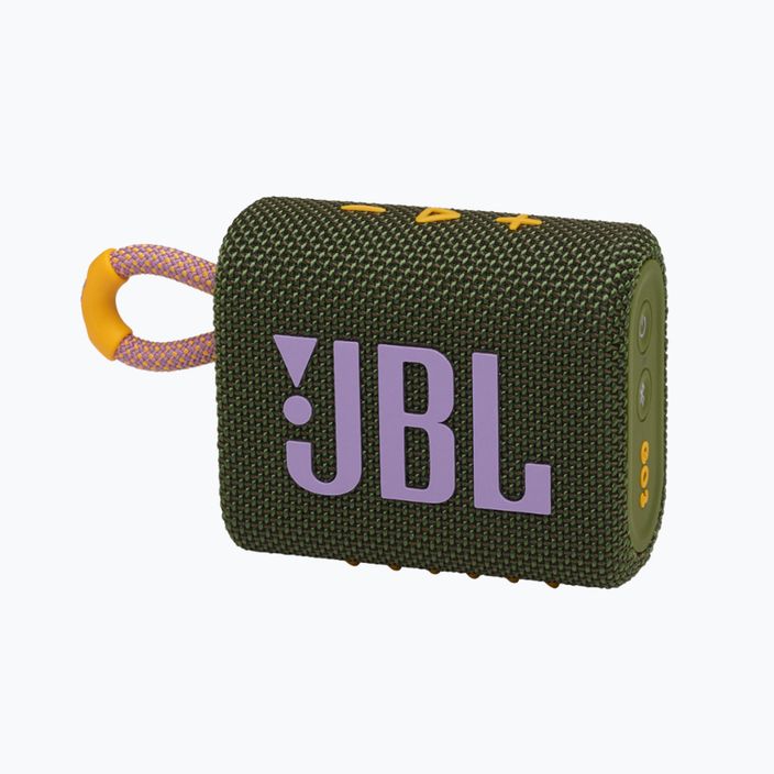 Колонка мобільна JBL GO 3 зелена JBLGO3GRN