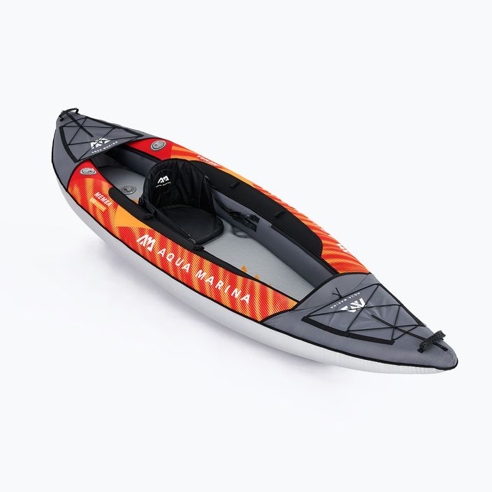 Надувна байдарка 1-місна Aqua Marina Touring Kayak оранжева Memba-330 2