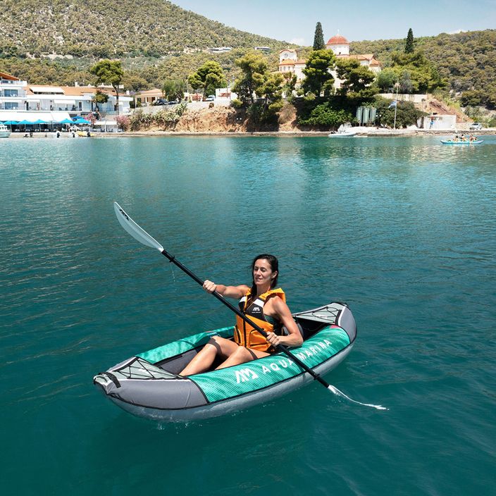 Надувна байдарка 1-місна 9’4″ Aqua Marina Recreational Kayak зелена Laxo-285 6
