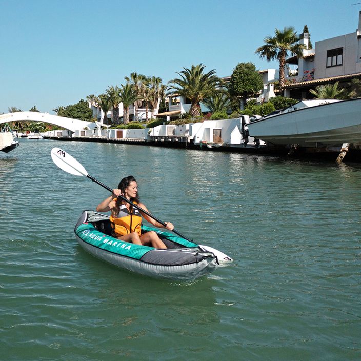 Надувна байдарка 1-місна 9’4″ Aqua Marina Recreational Kayak зелена Laxo-285 7