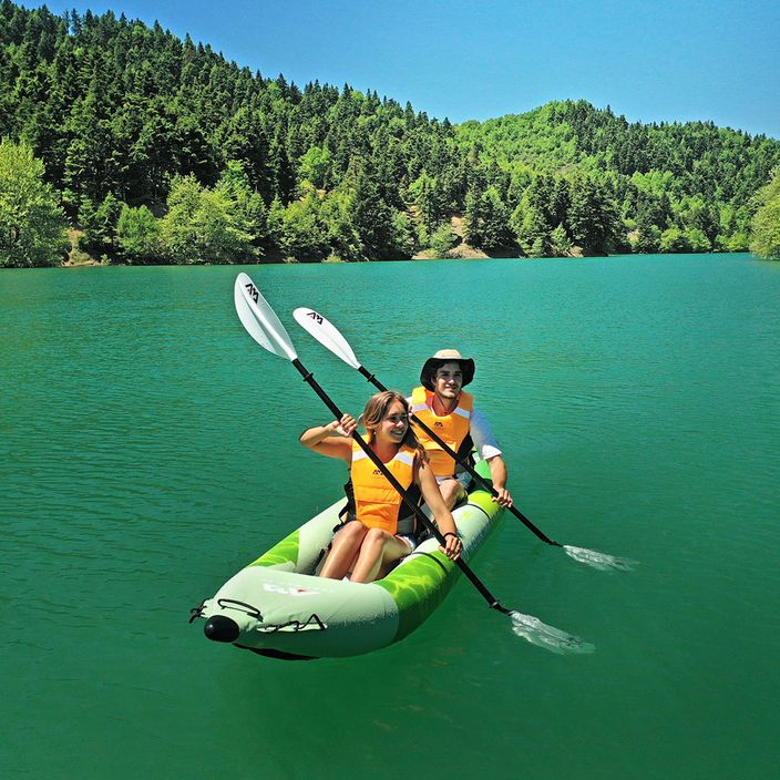 Надувна байдарка 2-х місна 13’6″ Aqua Marina Recreational Kayak зелена Betta-412 12