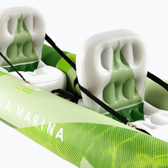 Надувна байдарка 3-х місна 15’7″ Aqua Marina Recreational Kayak зелена Betta-475 6