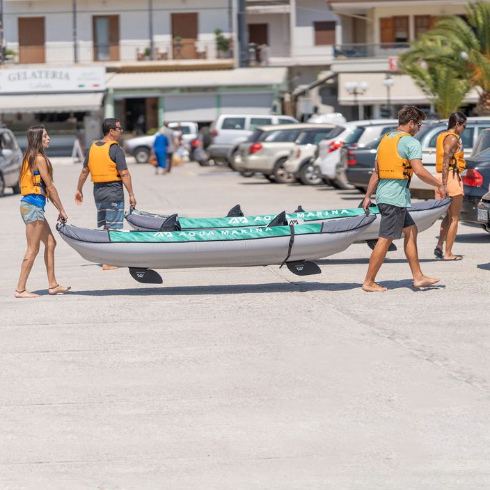 Надувна байдарка 2-х місна 10’6″ Aqua Marina Recreational Kayak зелена Laxo-320 6