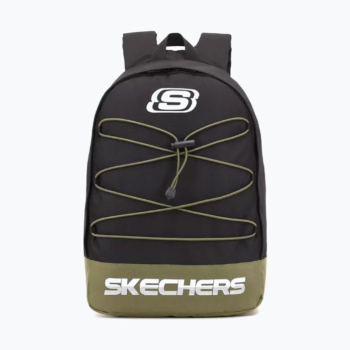 Рюкзак SKECHERS Pomona 18 л чорний / стрілецький зелений