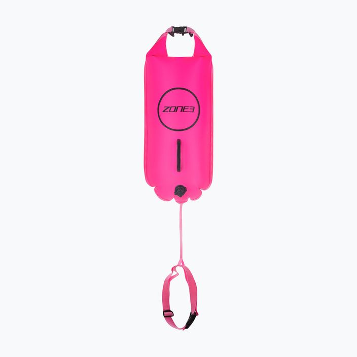 Буй безпеки ZONE3 Swim Safety Drybag рожевий SA18SBDB114