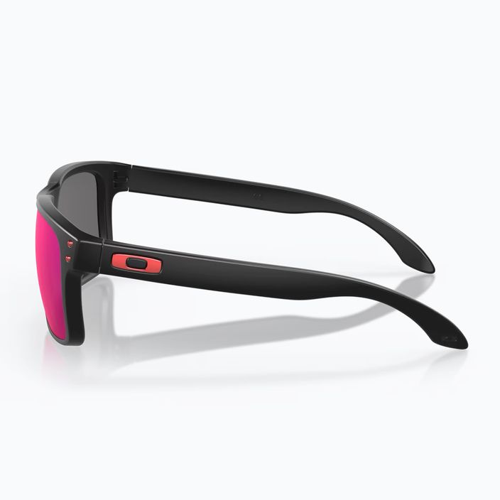 Сонцезахисні окуляри Oakley Holbrook матовий чорний/позитивний червоний іридій 3