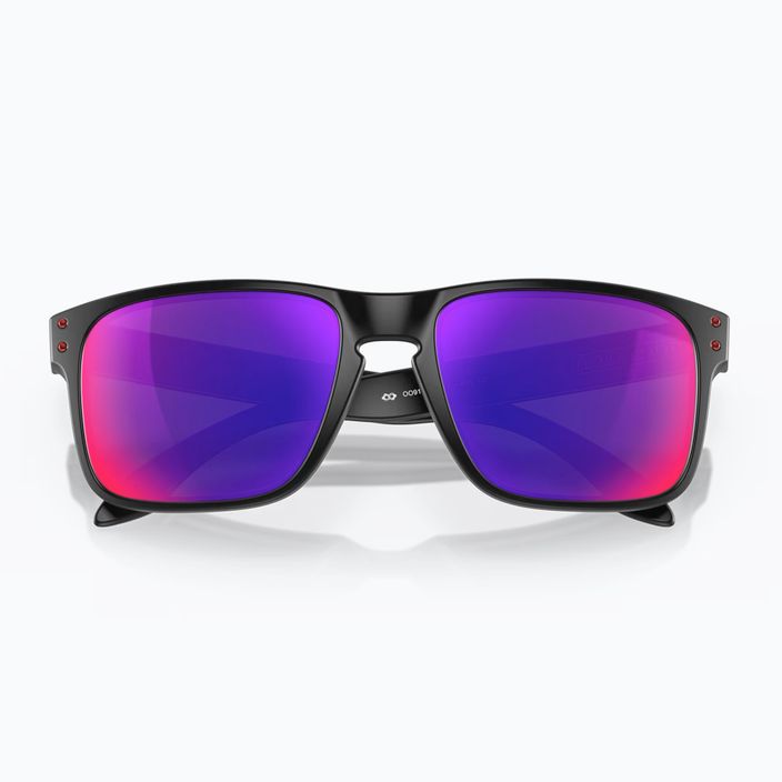 Сонцезахисні окуляри Oakley Holbrook матовий чорний/позитивний червоний іридій 5