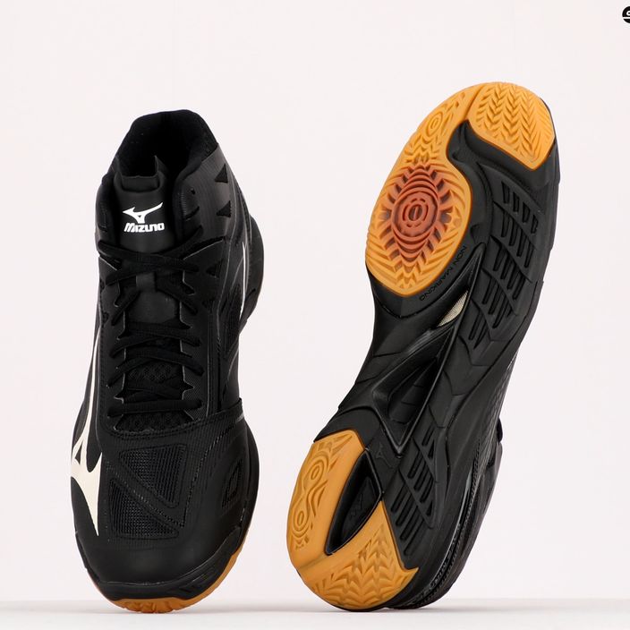 Кросівки для волейболу чоловічі Mizuno Wave Mirage 2 Mid  чорні X1GA176099 9
