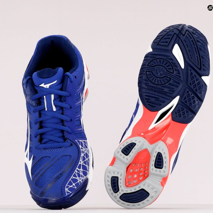 Кросівки для волейболу Mizuno Wave Voltage сині V1GA196020 11