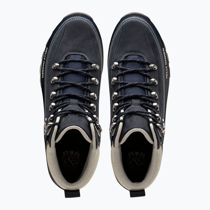 Чоловічі трекінгові черевики Helly Hansen The Forester темно-синій/пароподібний сірий/гумка 12