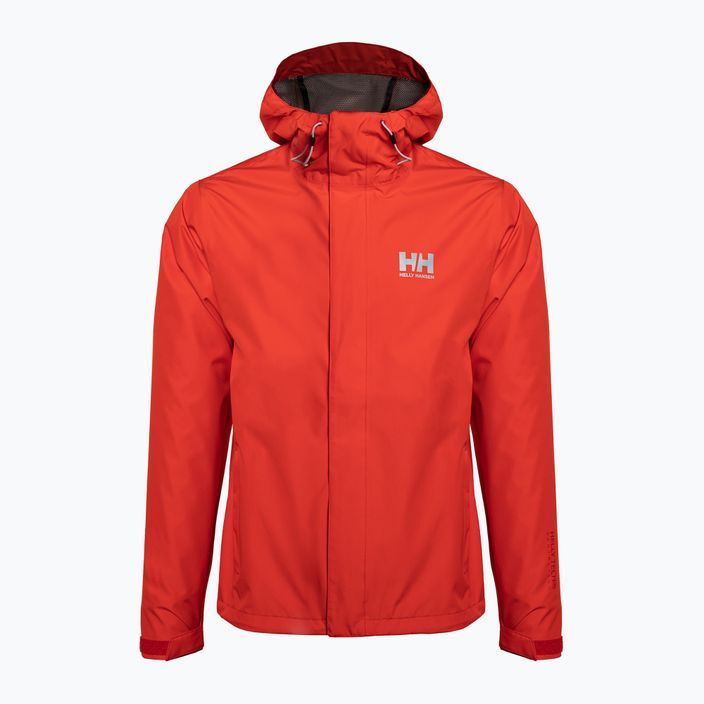 Куртка дощовик чоловіча Helly Hansen Seven J червона 62047_222