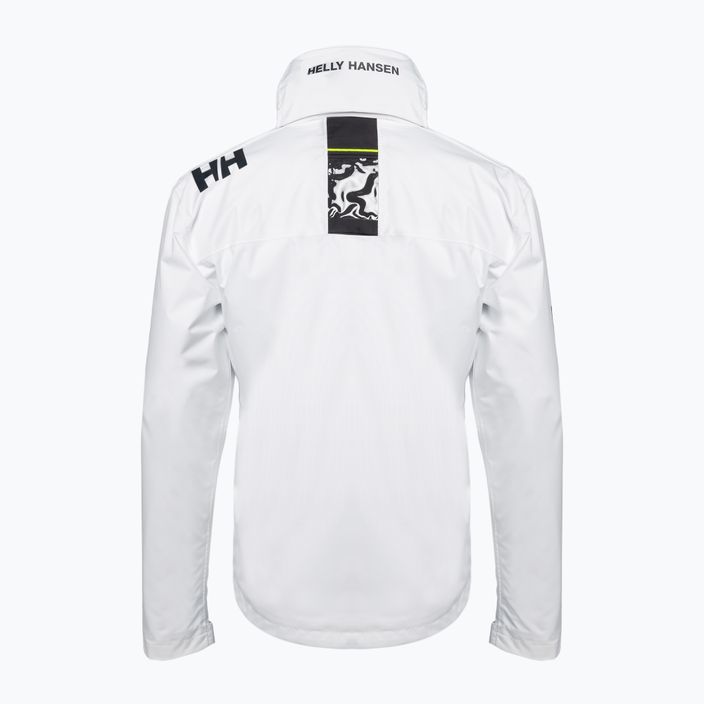 Куртка для вітрильного спорту чоловіча Helly Hansen Crew Hooded біла 33875_001 3