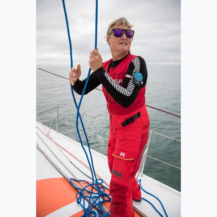Жіночий вітрильний костюм Helly Hansen Aegir Race Salopette alert red 3