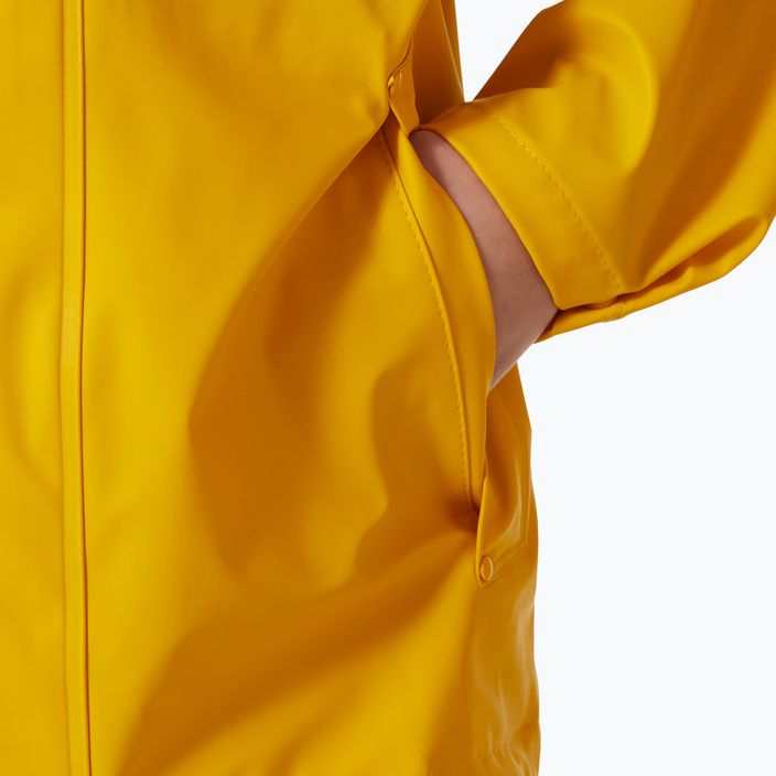 Куртка вітрильна дитяча Helly Hansen Moss essential yellow 4