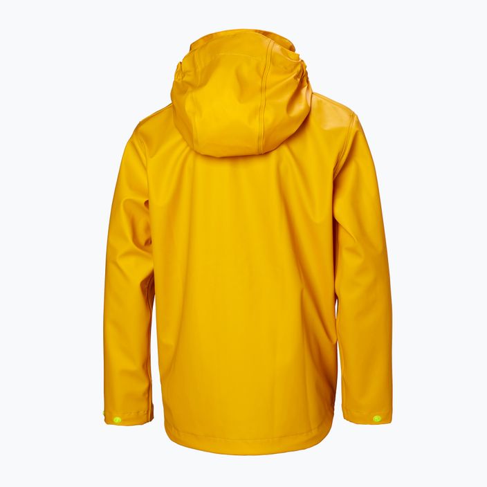 Куртка вітрильна дитяча Helly Hansen Moss essential yellow 7