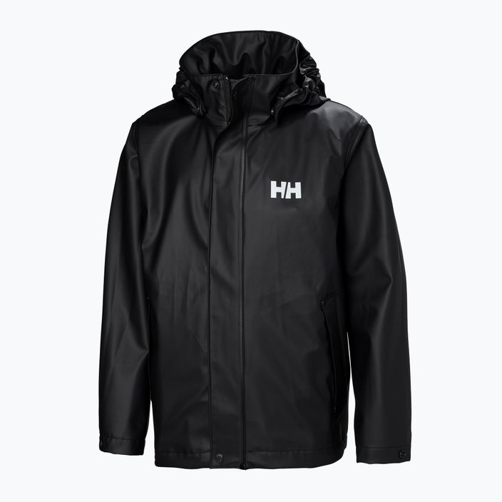 Куртка вітрильна дитяча Helly Hansen Moss black 6