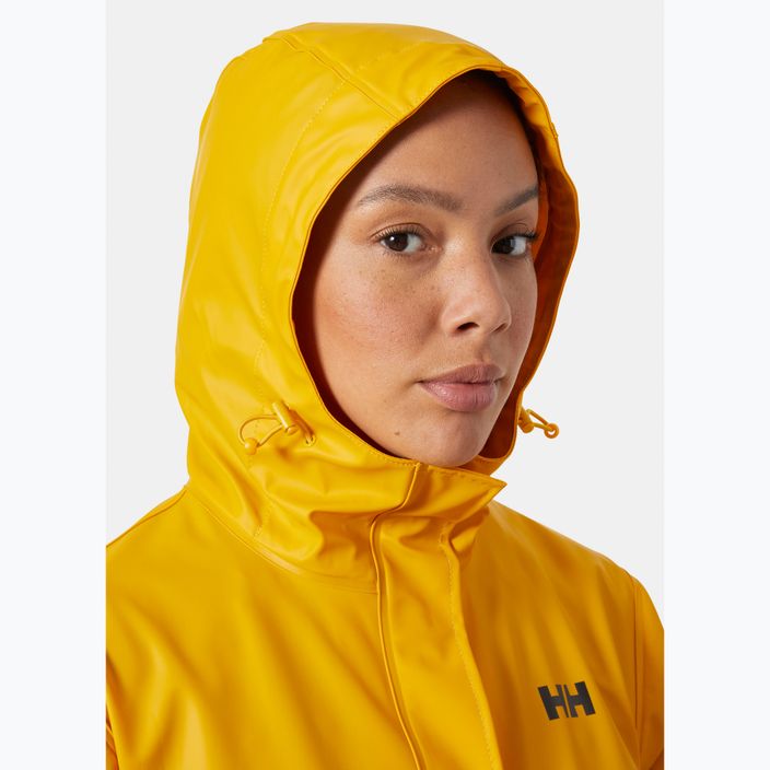 Куртка вітрильна жіноча Helly Hansen Moss essential yellow 2