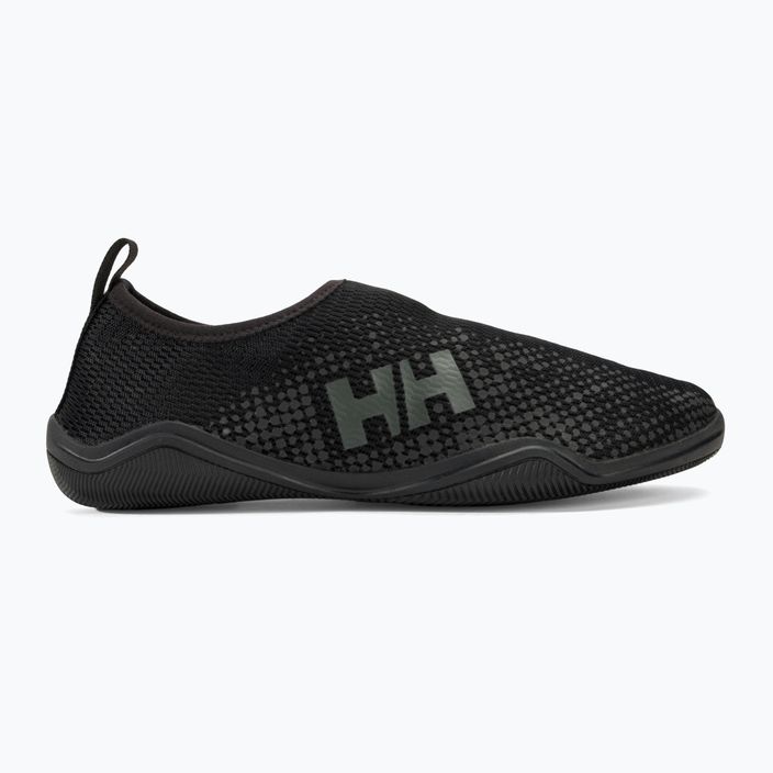 Чоловічі черевики для води Helly Hansen Crest Watermoc чорний/вугільний 2