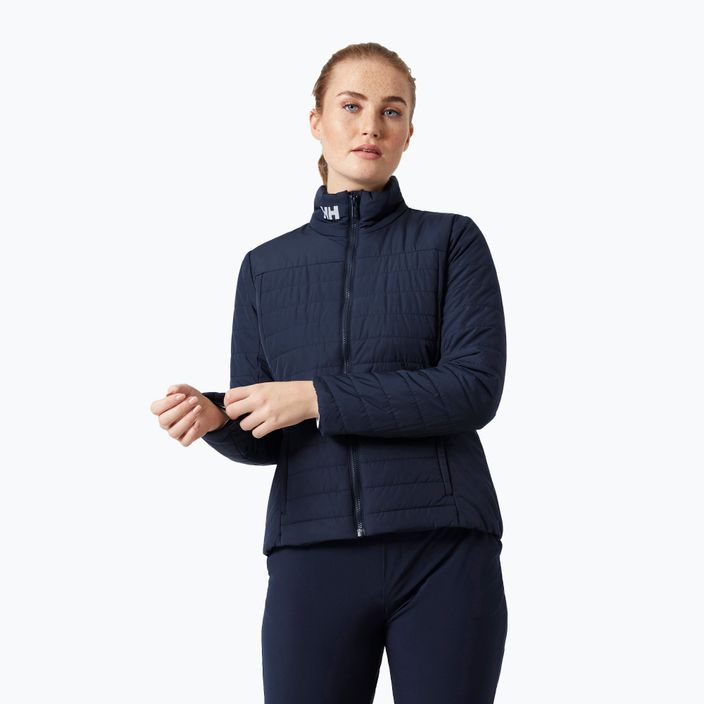 Куртка для вітрильного спорту жіноча Helly Hansen Crew Insulator 2.0 блакитна 30239_597