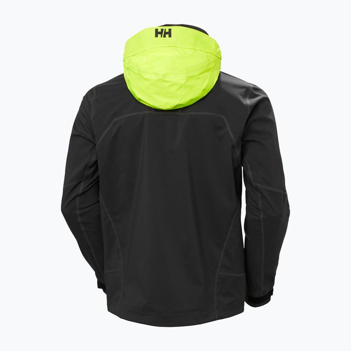 Куртка вітрильна чоловіча Helly Hansen HP Foil Shell ebony 8