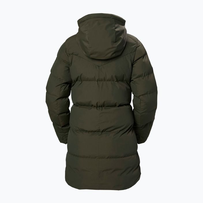 Пуховик жіночий Helly Hansen Adore Puffy Parka utility green 2