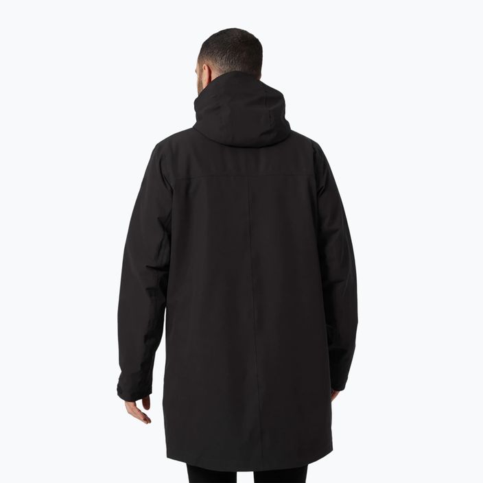 Пальто зимове чоловіче Helly Hansen Mono Material Insulated Rain Coat чорне 53644_990 2