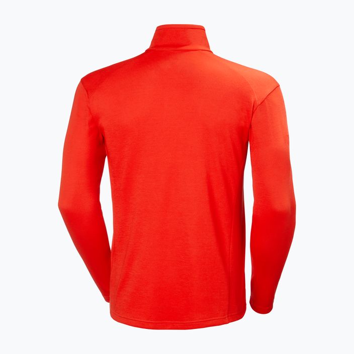 Чоловічий пуловер Helly Hansen Hp 1/2 на блискавці червоний 6
