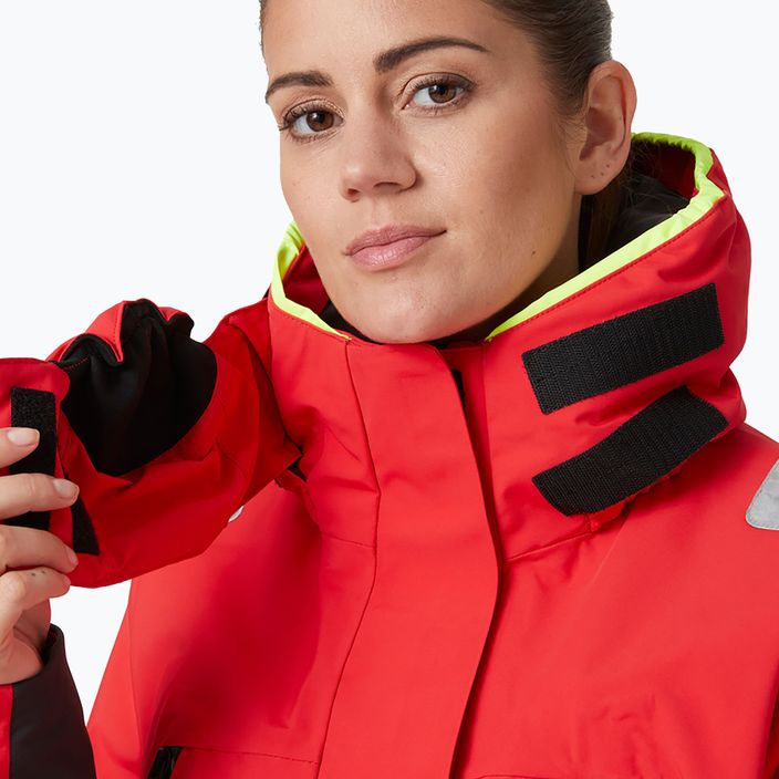 Куртка для вітрильного спорту жіноча Helly Hansen Skagen Offshore червона 34257_222 3