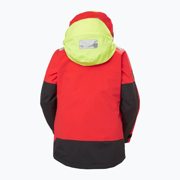 Куртка для вітрильного спорту жіноча Helly Hansen Skagen Offshore червона 34257_222 11