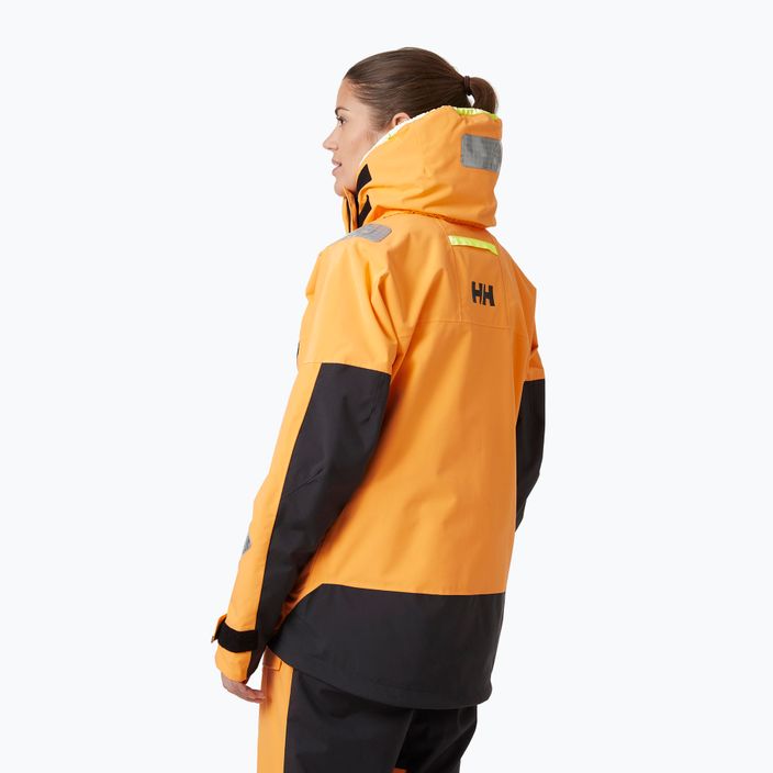 Куртка для вітрильного спорту жіноча Helly Hansen Skagen Offshore 320 помаранчева 34257_320 4
