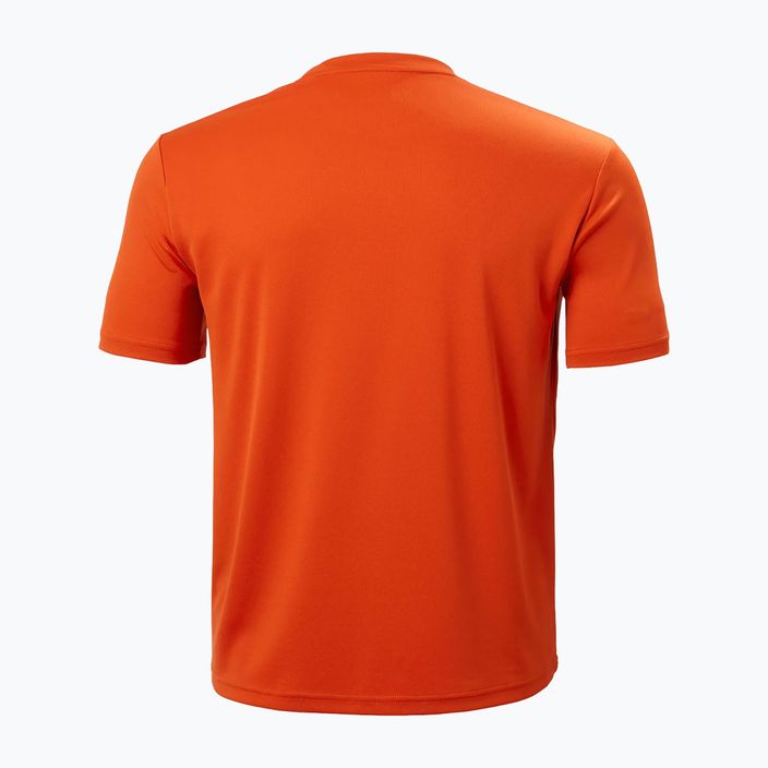 Чоловіча футболка Helly Hansen HH Tech Graphic Patrol оранжевого кольору 5