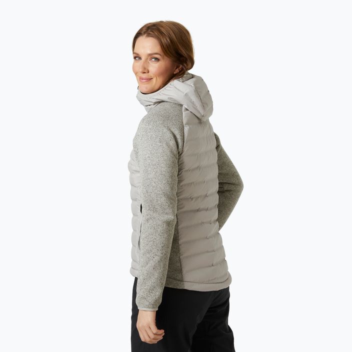 Жіноча вітрильна куртка Helly Hansen Arctic Ocean Hybrid Ins mellow grey 2