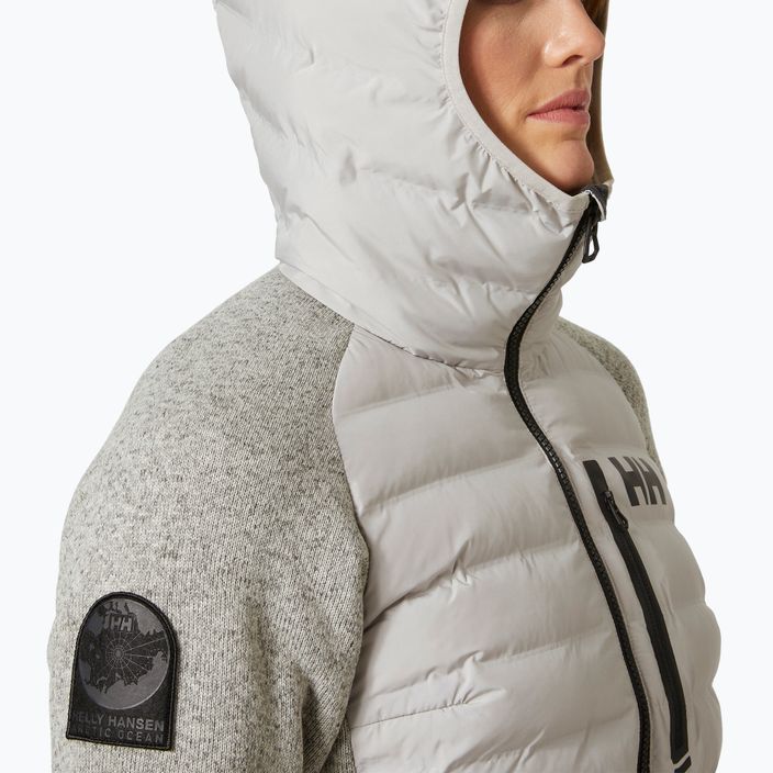 Жіноча вітрильна куртка Helly Hansen Arctic Ocean Hybrid Ins mellow grey 3