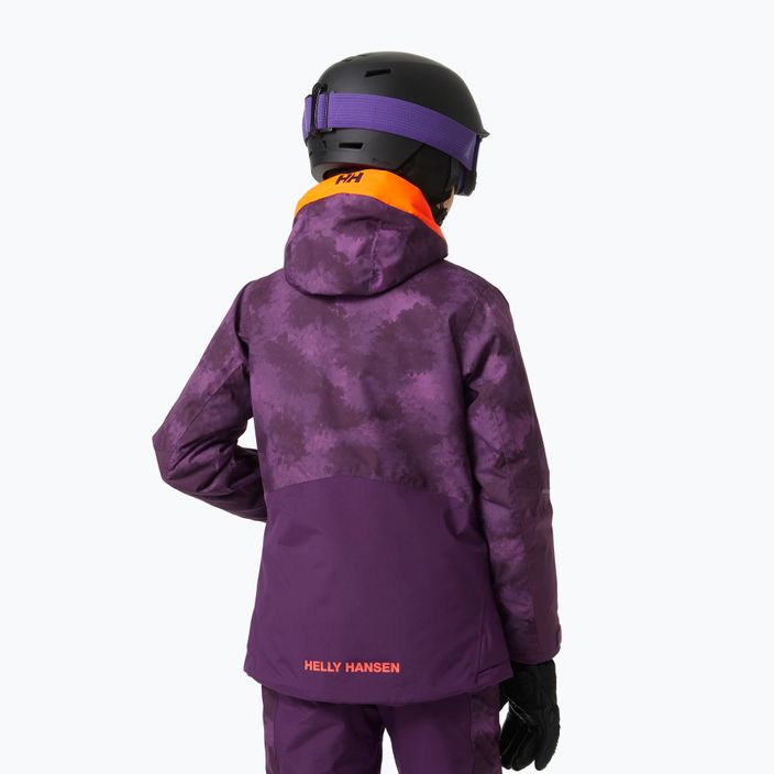 Куртка лижна дитяча Helly Hansen Stellar фіолетова 41762_670 4