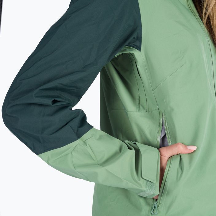 Куртка хардшел жіноча Helly Hansen Verglas 3L Shell 2.0 зелена 62757_406 5