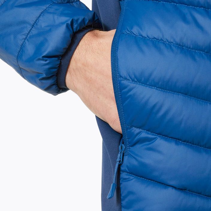 Гібридна куртка чоловіча Helly Hansen Verglas Hooded Down Hybrid Ins блакитна 63007_606 3