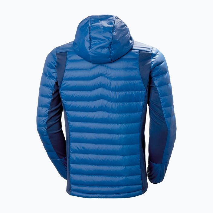 Гібридна куртка чоловіча Helly Hansen Verglas Hooded Down Hybrid Ins блакитна 63007_606 7