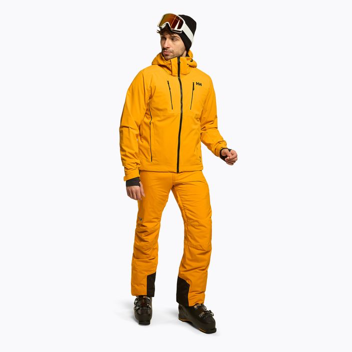 Куртка лижна чоловіча Helly Hansen Alpha 3.0 жовта 65551_328 2