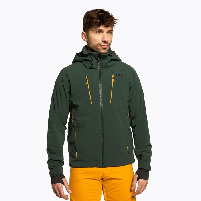 Куртка лижна чоловіча Helly Hansen Alpha 3.0 зелена 65551_495