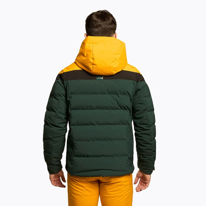 Куртка лижна чоловіча Helly Hansen Bossanova Puffy зелено-жовта 65781_495 3