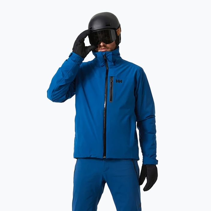 Куртка лижна чоловіча Helly Hansen Swift Stretch блакитна 65870_606