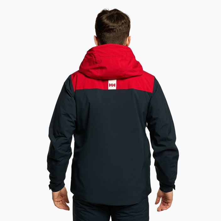 Куртка лижна чоловіча Helly Hansen Alpine Insulated синьо-червона 65874_597 3