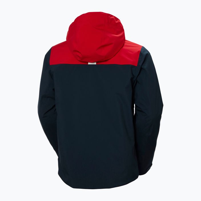 Куртка лижна чоловіча Helly Hansen Alpine Insulated синьо-червона 65874_597 7