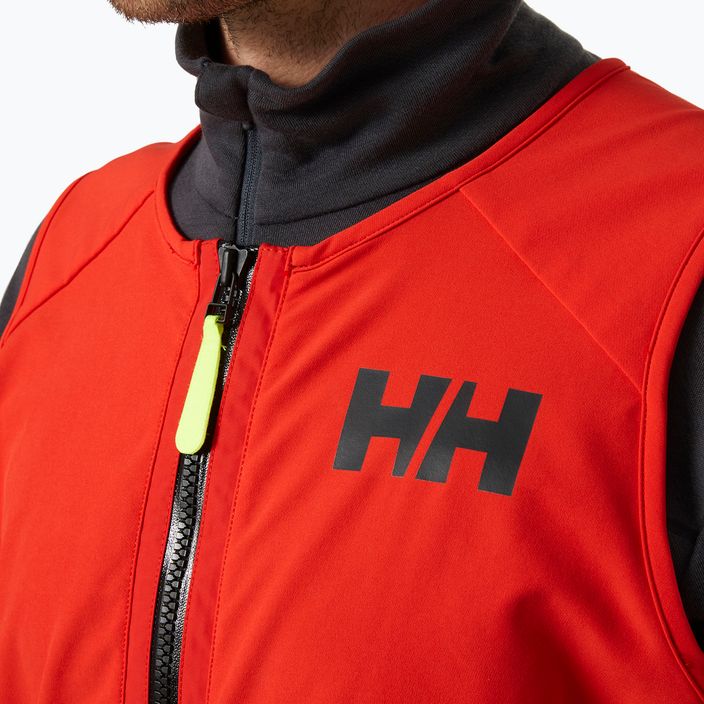 Чоловічі вітрильні штани Helly Hansen Aegir Race Salopette 2.0 alert red 3
